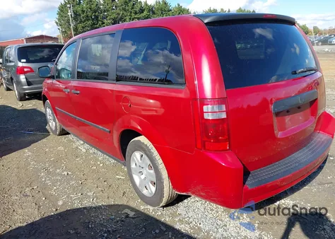 2008 Dodge Grand Caravan Se из США, поврежденный, VIN 1D8HN44HX8B118036